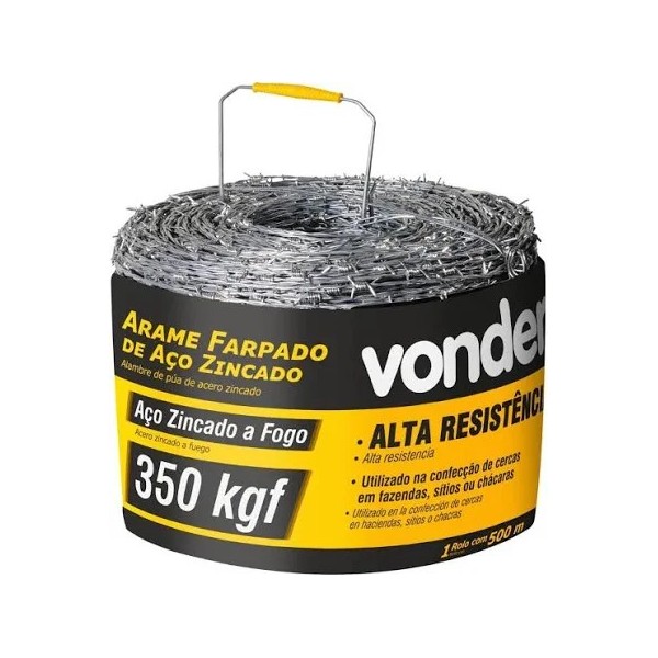 Arame Farpado 250kgf Vonder