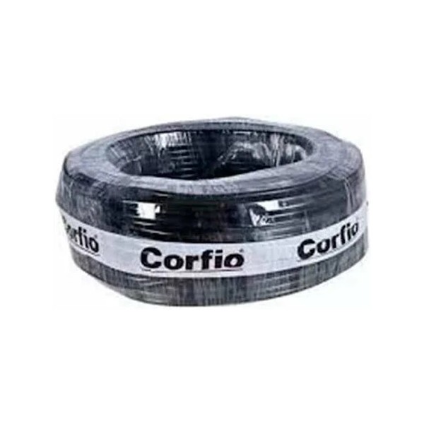 Cabo Pp Corfio 3X2,5mmx100m Rolo 1Kv Preto
