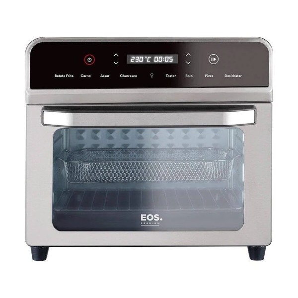 Forno Elétrico e Air Fryer Eos 25 Litros 3 em 1